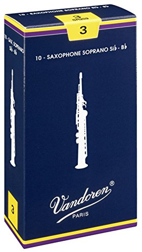 Vandoren Blatt Sopran Saxophon Traditionell Stärke: 2 1/2