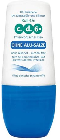 CD6 physiolog.Pflege Deo ohne Aluminiumsalze 60 ml