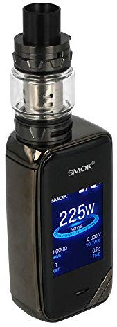 SMOK X-Priv 225W Mod mit TFV12 Prinz Verdampfer Tank 8ml E Zigarette Starter Kit,Ohne Nikotin (Prisma Gun Metal)