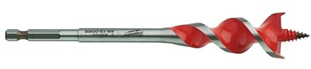 Milwaukee 4932479475 Speed Feed Broca Madera, 25mm Diámetro, 165mm Total Largo