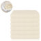 Bomtop 6 Pièces Etamine Alimentaire pour Cuisiner, Non Blanchi, Lavable Multiusage Anti-chaleur pour Filtrer Tofu, Fromage, Jus de Fruits, Café, Thé, Épices(Beige-50 x 50cm)