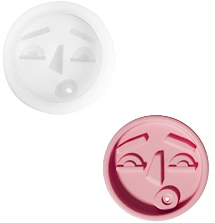 BOOWAN NICOLE Runde Beton-Räucherstäbchenhalter, Silikonform, Zementherstellung, Werkzeuge für DIY (SH0969)