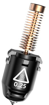 FLASHFORGE Adventurer 5M Pro Düse, 0,25mm 280℃ Hoher Durchfluss 32mm³/s Düse für stabilen Hochgeschwindigkeitsdruck, Adventurer 5M Hotend, 3S Schnell abnehmbare Düse