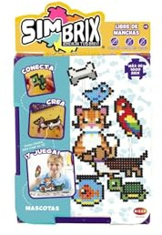 Bizak Simbrix - Connect & Wow, Pack de Inicio Tubos De Colores Surtidos, 1250 brix para Juego de construcción, sin planchas ni Pegamento; Juguete niños y niñas +5 años, Envío Aleatorio, (64008252)