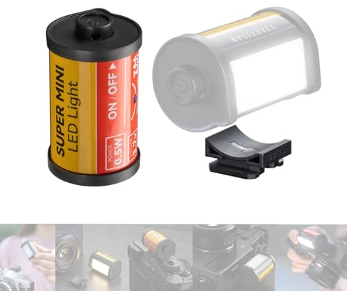 TTArtisan Mini Luz de Relleno LED Magnético Portátil con 3000/4500/6000K IRC Alto 95+, Recargable, Diseño Compacto para Fotografía y Videografía.