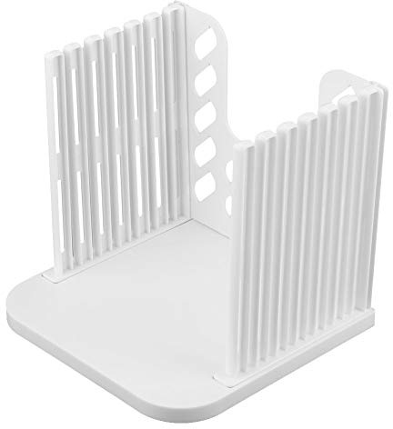 Rebanador de Pan Ajustable, Cortador de Tostadas, Moldes, Rebanador de Pan Plegable Profesional para Pan Casero, Bagel, Bollos, Hogazas de Pan