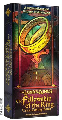 Asmodee The Lord of The Rings The Fellowship of The Ring Trick-Taking Game - A Cooperative Card Adventure! Strategy Game for Kids & Adults, Ages 10+, 1-4 Players, 20 Minute Playtime