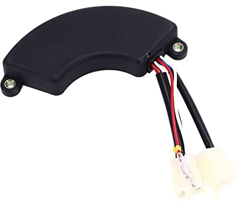 Regolatore di Tensione AVR per Generatori 7 8KW Compatibile con Benzina e Protezione da Cortocircuito Uscita 380V Trifase Accessorio Universale per Generatori Monofase e Trifase Materiale ABS