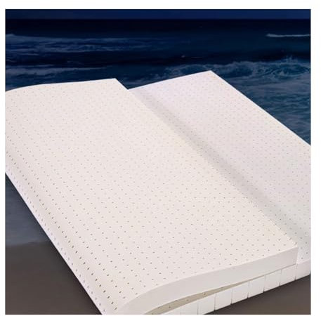 100% Natur-Latex Matratze, Matratzen Topper, Superweich Entspannende Schlafzimmer Matrazen,100x200X7.5cm