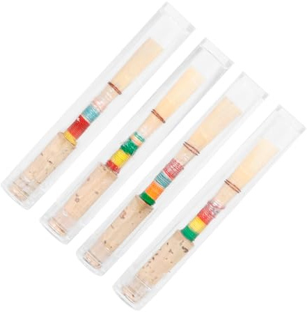 Oboe Part Mediums Strength Part Ersatzzubehör Blasinstrumente Mit Schutzrohr Kunststoff Aufbewahrungsbox Weiches Oboenrohr