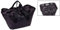 Racktime Unisex – Erwachsene Lea Fahrradkorb, schwarz, 1size
