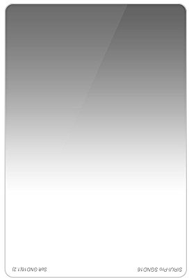 SIRUI SGND16 - Filtro graduato quadrato in vetro Schott, 100 x 150 mm, 4 stop, colore: Grigio