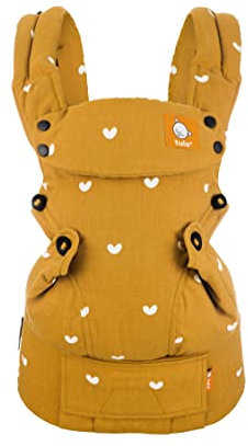 Tula Explore Classic Babytrage für Neugeborene ab Geburt, 3-in-1 Baby-Tragetasche Bauchtrage Rückentrage Ergonomisch (3,2 - 20,4 kg), Play