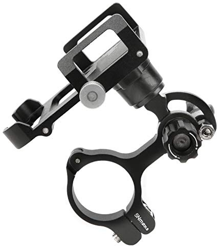 Soporte para teléfono para bicicleta GUB PLUS15, soporte de aleación de aluminio, soporte para navegador GPS, soporte para teléfono para bicicleta con rotación de 360 ​​°, para 2,4-3,9 pulgadas
