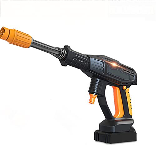 Chargage 20V Charging Haute Tension Voiture Lave-Linge, Nettoyant De Voiture Portable Nettoyant Électrique Sans Fil Lithium Lave-Feu Pour La Maison, Jardin, Patio