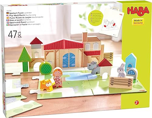 HABA Spielwelt Puzzle Landleben
