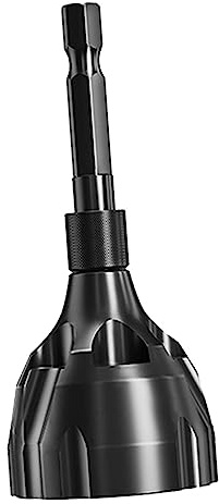 Fonowx Herramienta de Biselado Externo para Quitar Rebabas de Tornillo de Perno, Compatible con Broca de Desbarbado de 5mm a 25mm para Latón de Fibra de, Estilo un