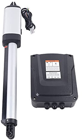 Drehtorantrieb Automatik Flügeltorantrieb Automatischer Toröffner Kit Torantrieb Hoftor Fernbedienung Heavy Duty Elektrischer Schwingtoröffner, Maximale Türlast 300kgs