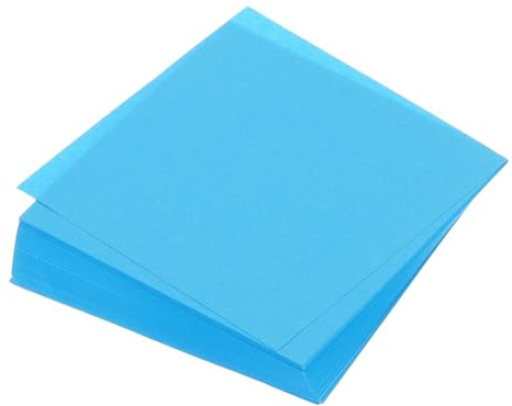 QUARKZMAN 100 Fogli Carta Origami Doppio Lato Lago Blu 10 x 10cm 70gsm Foglio Carta Pieghevole Quadrato per Progetti Artistici Principianti Decorazioni Regalo