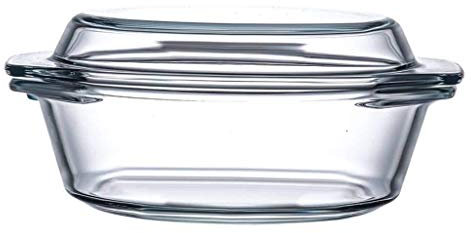 Bol à soupe avec 2 poignées en verre cristal, grands bols à soupe avec poignées et couvercle Passe au micro-ondes Passe au micro-ondes Moderne pour nouilles instantanées Salade de fruits Dessert