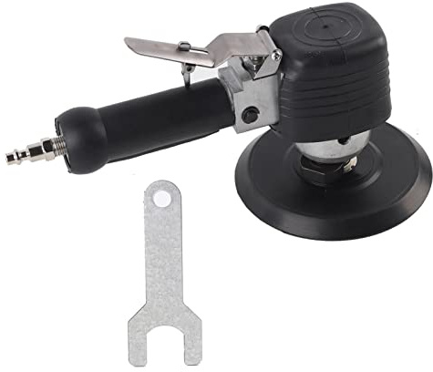 Vomeko 6in ches Alloy Orbital Air Sander,orbital polishing tool, Eccentric Polishing Machine US Type Inlet,Auto Beauty Accessory