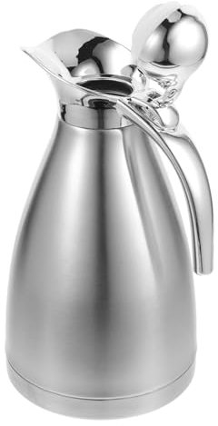 GRIRIW Botella Térmica De Acero Inoxidable Con Aislamiento Interior Para Agua Fría Jarra Ligera y Anti-fugas Para Hogar Oficina y Restaurante