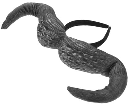 LRXIYODE Bull Horn Headband Für Halloween Cosplay Einstellbare Tierhörner Haarband Dekoration Für Kostümpartys Fasching Und Spezielle Anlässe