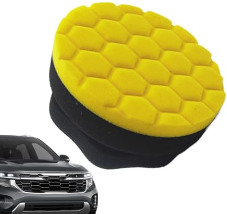 Spugna Applicatrice Per Lucido Pneumatici,Spugna Antiscivolo Per La Lucidatura, La E La Pulitura | Applicatore Manuale Per Lucentezza Pneumatici | Per Interno Cerchio Auto Finiture Vernice Motore