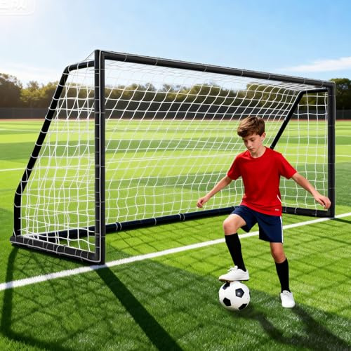MOPHOTO FußBalltor FüR Garten, Faltbares/Festes Outdoor-TrainingsfußBalltor