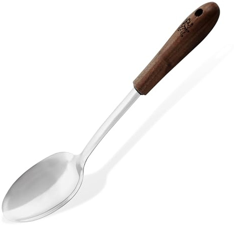 Stanley Rogers Servierlöffel Black Walnut – Premium Küchenhelfer aus hochwertigem schwarzem Walnussholz und rostfreiem Edelstahl