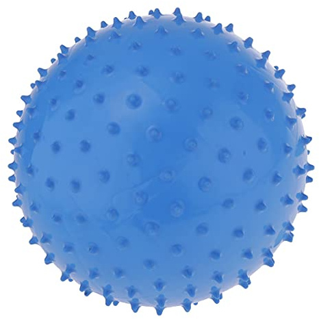 Perfeclan 9 PVC -Ball Massageball Ball Noppenball Gymnastikball Yoga oder Massage Sport Spielzeug, Blau