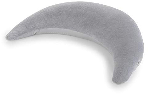 Kinderhaus Blaubär Set Theraline Plüschmond Stillkissen & Bauchstützkissen mit Stoffwindel Schmuse- und Lesekissen | Kopf- und Nackenkissen | gefüllt mit Mikroperlen
