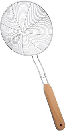 TOPBATHY Passoire à Mailles Acier Inoxydable Pour Friture Égoutter Eau Et Huile Outil De Cuisine Pratique Pour Maison