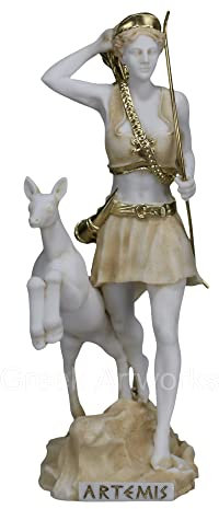 Artemis Diana Griechische römische Göttin Statue Skulptur Figur