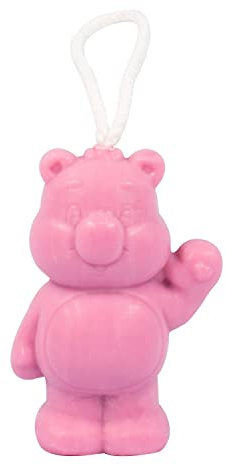 Care Bears Soap-on-a-Rope. Cheer Bear Shaped Soap. Officially Licensed Care Bears Merchandise.