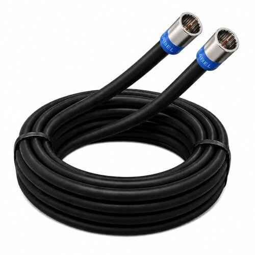 Vodafone Station Cable Router Netzwerk Anschlusskabel Deluxe Premium Kabel 8K Cabelcon Schnellstecker Schwarz 1 Meter
