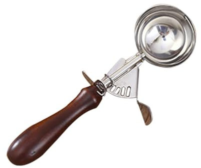 AUTSUPPL Ice Cream Scoop Handle Dessert Dipping Spoon for Cafes Restaurants and Home Use Smooth Easy to Clean Chic Design