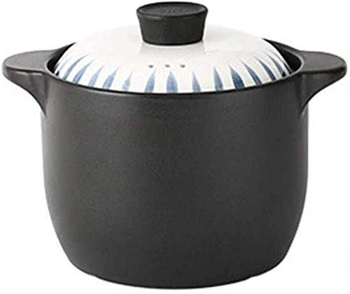 Cazuelas Cazuela De Barro Olla Para Estofado De Terracota Cazuela De Cerámica Olla Para Cocinar De Arcilla Duradera Y Eficiente Ahorro De Energía Mejora Nutricional Sartén Antiadherente (A Capacit