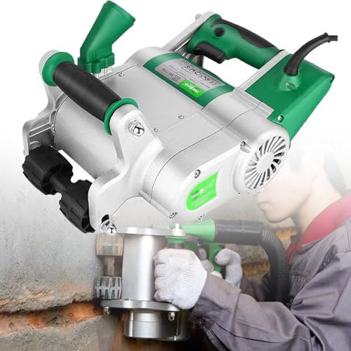 Cplsntaeam Electric Wall Chaser, 35MM/25MM 1100W Wall Slotting Machine Concrete Wall Cutting Machine With Toolbox, 20-30mm Grooving Depth Adjustment, Hangable Design
