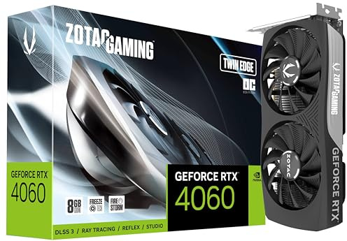 ZOTAC GAMING GeForce RTX 4060 Twin Edge NVIDIA 8 Go GDDR6 (Renewed)