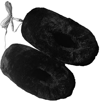 Healvian Elektrische Usb-heizpantoffeln Fleece-winterschuhe Warme Schuhe Für Fußwärmer Winter-haushaltsbedarf