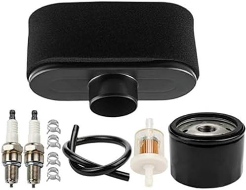 Pizgear Filtre à air et Filtre à Huile avec kit de Mise au Point, for Moteur 4 Temps FR651V FR691V FR730V FS481V FS541V FS600V FS651V FS691V FS730V, for Tracteur Tondeuse John Deere et Gravely Kit de