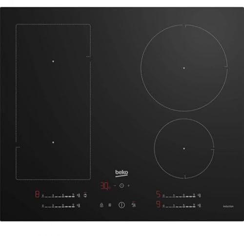 Beko HII 64700 UFT Plaque à induction 4 zones 590 mm Noir