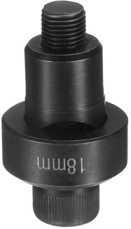 QUARKZMAN Blechlochstanze 18mm, Wälzlagerstahl Präzisionsschnitt Manuelles Ausschlagwerkzeug, Lochstanze Locher Locheisen Stanze Set Werkzeug für Metallplatten Spüle Edelstahl Schwarz