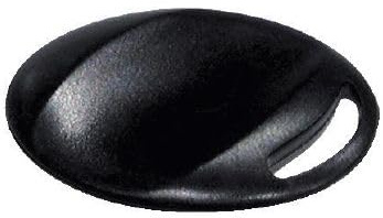 Dieffematic Transponder Schlüsselanhänger für Schalter Transponder tsp01, Schwarz, Drucktaste, AUF-NEIN-EIN