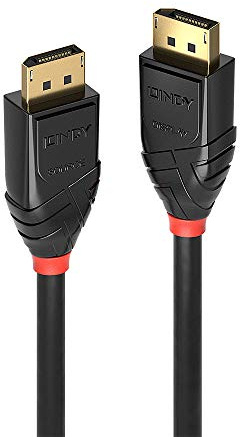 LINDY 38465 50 m Fibre Optic/fibre optic Hybrid DisplayPort 1.2 Cable