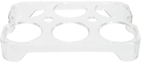 Angoily Organizador de Huevos para Refrigerador Congelador Cocina s de Almacenamiento de Huevos de Plástico Soporte Dispensador de Huevos Sostiene 6 Huevos