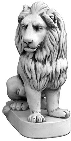 Cadekor. Löwe - mittelgroß rechts, Gartenfigur