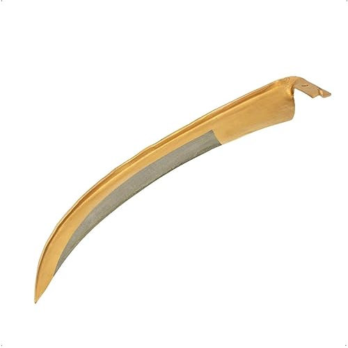 Rekord Sensenblatt (Stahl) mit rotem Kunststoffschutz zur Aufbewahrung, ohne Sensenstiel oder -Baum, Gesamtlänge: 60 cm, ideal zum Unkrautjäten, Mähen und Ernten