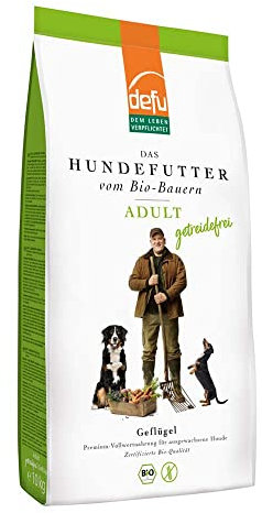 defu Hunde-Trockenfutter, Adult/Geflügel, 10kg (5 x 10kg)